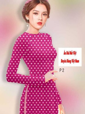 Vải áo dài chấm bi kiểu mới AD 9256 31 1591590791 121 vai ao dai vai ao dai dep ad