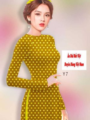 Vải áo dài chấm bi kiểu mới AD 9256 37 1591590792 747 vai ao dai vai ao dai dep ad