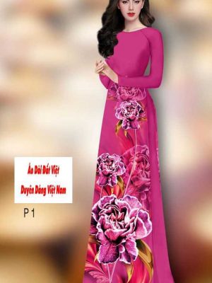 Vải áo dài hoa 3D thiết kế 2020 AD H14493 24 1591590910 519 vai ao dai vai ao dai dep ad