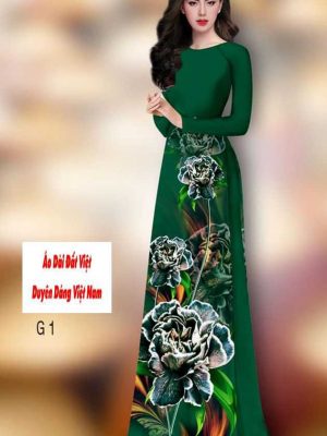 Vải áo dài hoa 3D thiết kế 2020 AD H14493 29 1591590911 16 vai ao dai vai ao dai dep ad