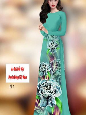 Vải áo dài hoa 3D thiết kế 2020 AD H14493 30 1591590911 98 vai ao dai vai ao dai dep ad