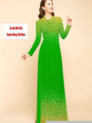Vải áo dài chấm bi kiểu mới AD M7447 43 1591591399 93 vai ao dai vai ao dai dep ad