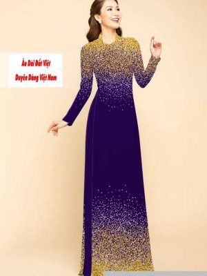 Vải áo dài chấm bi kiểu mới AD M7447 51 1591591400 170 vai ao dai vai ao dai dep ad