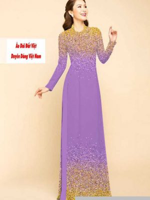 Vải áo dài chấm bi kiểu mới AD M7447 50 1591591400 362 vai ao dai vai ao dai dep ad