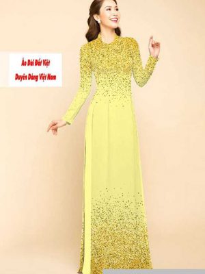 Vải áo dài chấm bi kiểu mới AD M7447 47 1591591400 83 vai ao dai vai ao dai dep ad