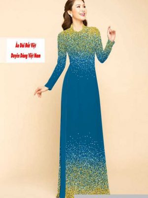 Vải áo dài chấm bi kiểu mới AD M7447 53 1591591401 719 vai ao dai vai ao dai dep ad