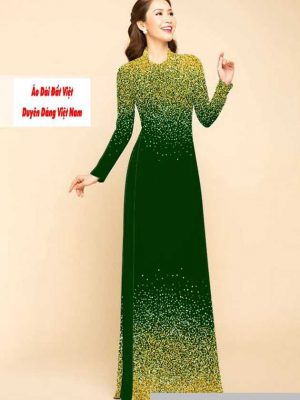 Vải áo dài chấm bi kiểu mới AD M7447 57 1591591401 802 vai ao dai vai ao dai dep ad