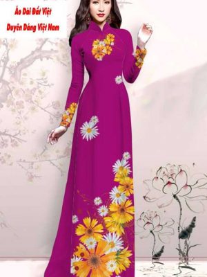 Vải áo dài hoa cúc thiết kế 2020 AD M7440 35 1591591993 68 vai ao dai vai ao dai dep ad
