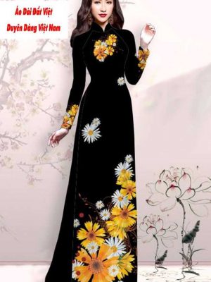 Vải áo dài hoa cúc thiết kế 2020 AD M7440 39 1591591994 329 vai ao dai vai ao dai dep ad