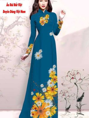 Vải áo dài hoa cúc thiết kế 2020 AD M7440 53 1591591996 745 vai ao dai vai ao dai dep ad