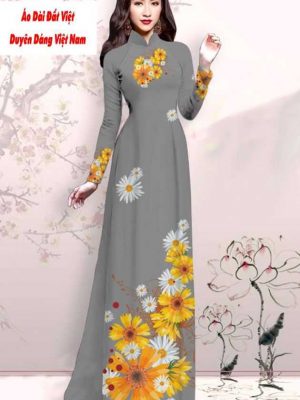Vải áo dài hoa cúc thiết kế 2020 AD M7440 56 1591591997 275 vai ao dai vai ao dai dep ad