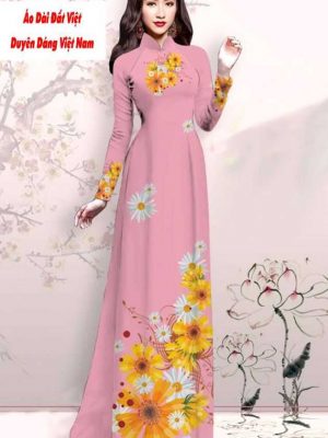 Vải áo dài hoa cúc thiết kế 2020 AD M7440 55 1591591997 577 vai ao dai vai ao dai dep ad