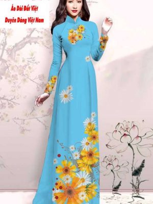 Vải áo dài hoa cúc thiết kế 2020 AD M7440 59 1591591997 608 vai ao dai vai ao dai dep ad