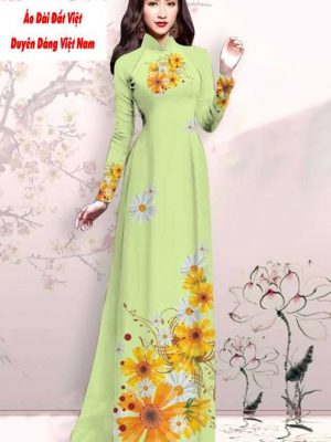 Vải áo dài hoa cúc thiết kế 2020 AD M7440 61 1591591998 749 vai ao dai vai ao dai dep ad