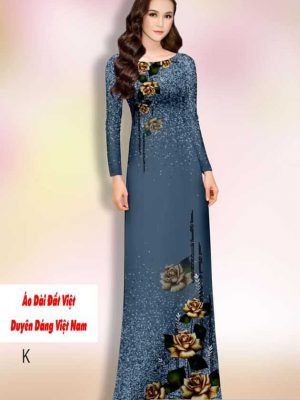 Vải áo dài hoa hồng thiết kế 2020 AD H14572 22 1591592350 198 vai ao dai vai ao dai dep ad