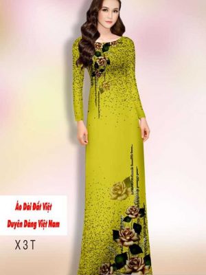 Vải áo dài hoa hồng thiết kế 2020 AD H14572 25 1591592351 258 vai ao dai vai ao dai dep ad