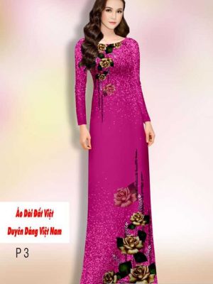 Vải áo dài hoa hồng thiết kế 2020 AD H14572 34 1591592352 390 vai ao dai vai ao dai dep ad