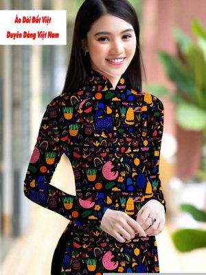 Vải áo dài hoa văn đều thiết kế 2020 AD M7435 35 1591592471 20 vai ao dai vai ao dai dep ad