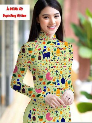Vải áo dài hoa văn đều thiết kế 2020 AD M7435 51 1591592474 246 vai ao dai vai ao dai dep ad