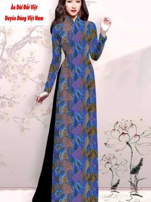 Vải áo dài hoa đều mới ra AD M7434 19 1591592589 55 vai ao dai vai ao dai dep ad