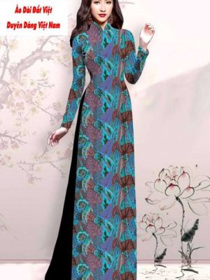 Vải áo dài hoa đều mới ra AD M7434 18 1591592589 648 vai ao dai vai ao dai dep ad