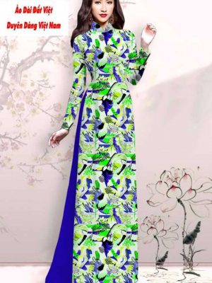 Vải áo dài hoa đều kiểu mới AD M7431 27 1591592829 515 vai ao dai vai ao dai dep ad