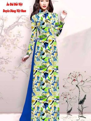 Vải áo dài hoa đều kiểu mới AD M7431 28 1591592829 659 vai ao dai vai ao dai dep ad