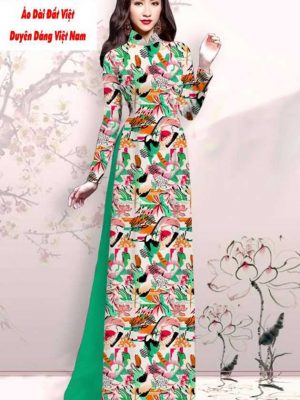 Vải áo dài hoa đều kiểu mới AD M7431 39 1591592831 373 vai ao dai vai ao dai dep ad