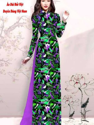Vải áo dài hoa đều kiểu mới AD M7431 43 1591592832 270 vai ao dai vai ao dai dep ad