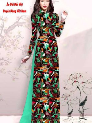 Vải áo dài hoa đều kiểu mới AD M7431 48 1591592832 399 vai ao dai vai ao dai dep ad