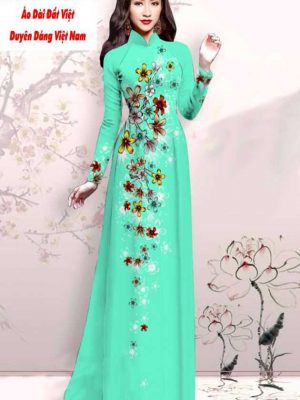 Vải áo dài hoa in 3D kiểu mới AD M7428 39 1591593068 210 vai ao dai vai ao dai dep ad