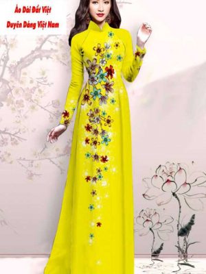 Vải áo dài hoa in 3D kiểu mới AD M7428 33 1591593068 628 vai ao dai vai ao dai dep ad