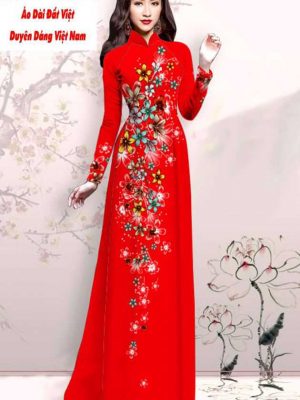 Vải áo dài hoa in 3D kiểu mới AD M7428 34 1591593068 797 vai ao dai vai ao dai dep ad