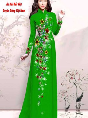 Vải áo dài hoa in 3D kiểu mới AD M7428 43 1591593069 437 vai ao dai vai ao dai dep ad