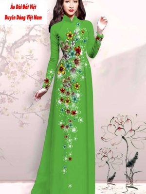 Vải áo dài hoa in 3D kiểu mới AD M7428 40 1591593069 582 vai ao dai vai ao dai dep ad