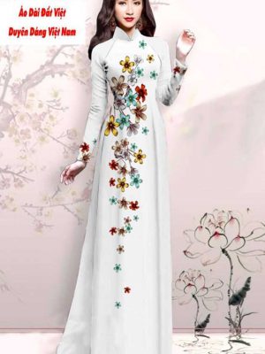 Vải áo dài hoa in 3D kiểu mới AD M7428 41 1591593069 870 vai ao dai vai ao dai dep ad