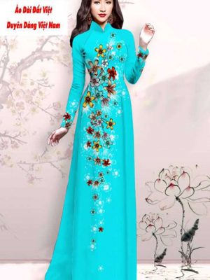 Vải áo dài hoa in 3D kiểu mới AD M7428 46 1591593069 890 vai ao dai vai ao dai dep ad