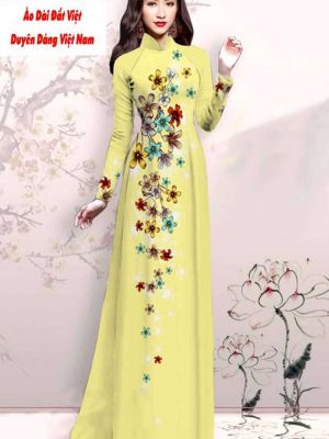 Vải áo dài hoa in 3D kiểu mới AD M7428 47 1591593070 17 vai ao dai vai ao dai dep ad