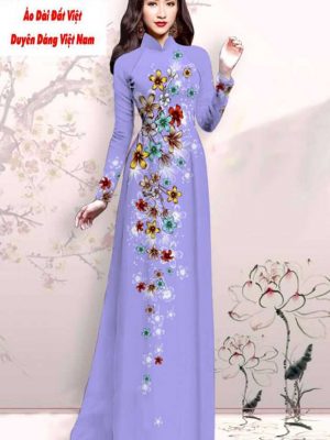 Vải áo dài hoa in 3D kiểu mới AD M7428 49 1591593070 536 vai ao dai vai ao dai dep ad