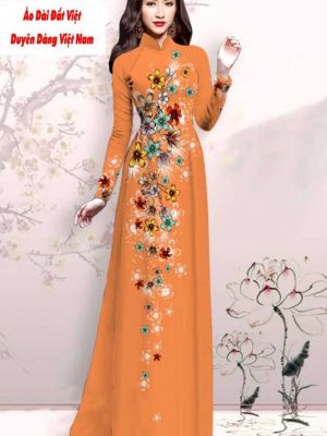 Vải áo dài hoa in 3D kiểu mới AD M7428 60 1591593071 251 vai ao dai vai ao dai dep ad
