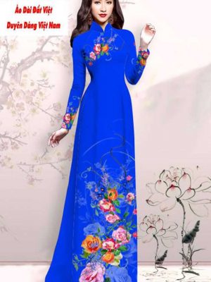 Vải áo dài hoa in 3D kiểu mới AD M7425 34 1591593310 375 vai ao dai vai ao dai dep ad