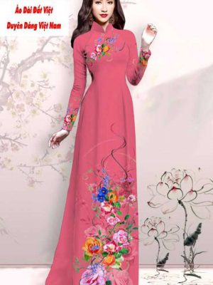 Vải áo dài hoa in 3D kiểu mới AD M7425 41 1591593311 4 vai ao dai vai ao dai dep ad