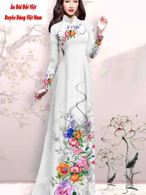 Vải áo dài hoa in 3D kiểu mới AD M7425 40 1591593311 712 vai ao dai vai ao dai dep ad