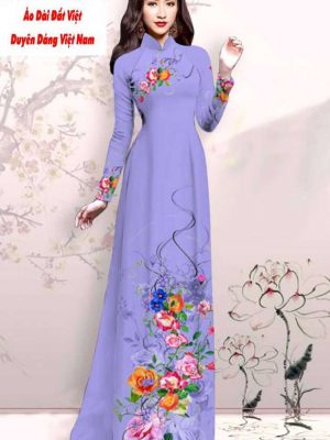 Vải áo dài hoa in 3D kiểu mới AD M7425 48 1591593313 213 vai ao dai vai ao dai dep ad