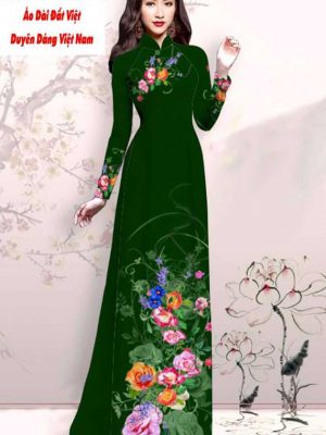Vải áo dài hoa in 3D kiểu mới AD M7425 57 1591593314 697 vai ao dai vai ao dai dep ad