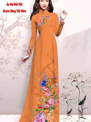 Vải áo dài hoa in 3D kiểu mới AD M7425 60 1591593315 946 vai ao dai vai ao dai dep ad
