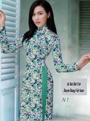 Vải áo dài hoa đều thiết kế 2020 AD H14581 25 1591672970 79 vai ao dai vai ao dai dep ad