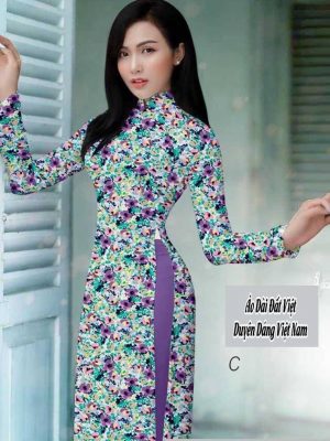 Vải áo dài hoa đều thiết kế 2020 AD H14581 35 1591672974 324 vai ao dai vai ao dai dep ad