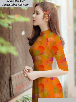 Vải áo dài hình lá thiết kế 2020 AD T7582 30 1591673202 162 vai ao dai vai ao dai dep ad