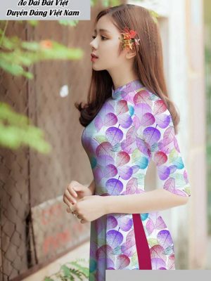 Vải áo dài hình lá thiết kế 2020 AD T7582 28 1591673202 961 vai ao dai vai ao dai dep ad